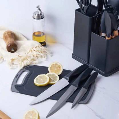 Kit Completo de Utensílios de Cozinha Luxo - Doce Casa