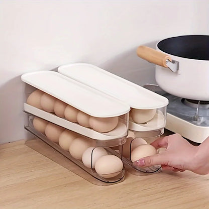 Organizador de Ovos com Estilo Escada para Geladeira - Doce Casa