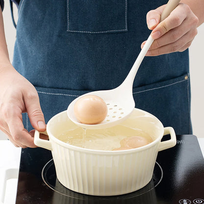 Conjunto de Utensílios de Cozinha de Silicone Para Panelas Antiaderentes - Doce Casa