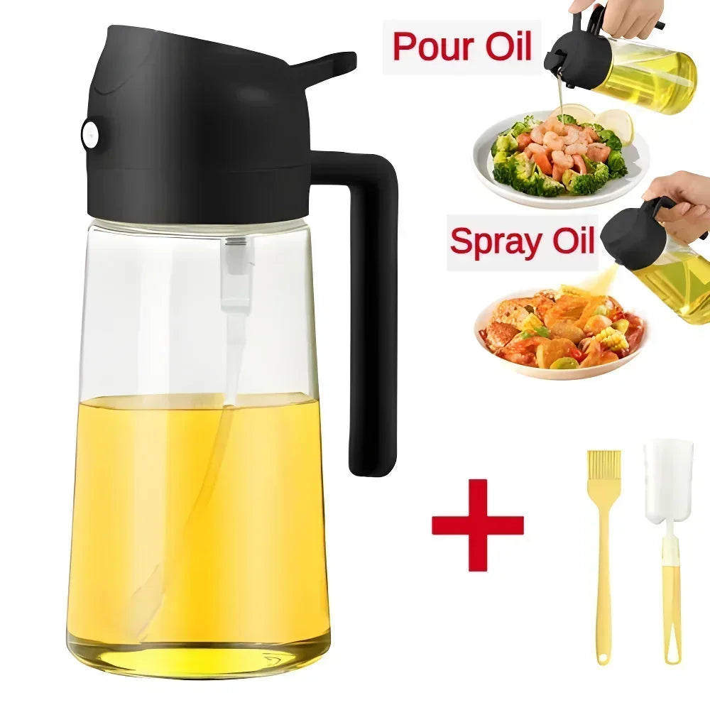 Dispensador de Óleo para Cozinha, Churrasco e Spritzer - Doce Casa